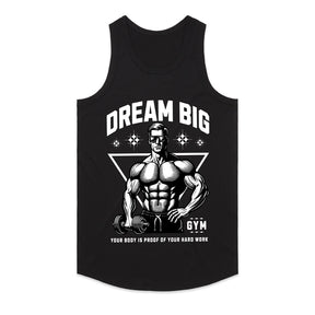 "Dream Big Gym T-Shirt" – Hard Work Pays Off