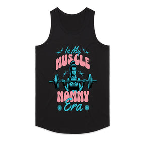 "In My Muscle Mommy Era" Trendy Gym T-Shirt – Strong & Confident