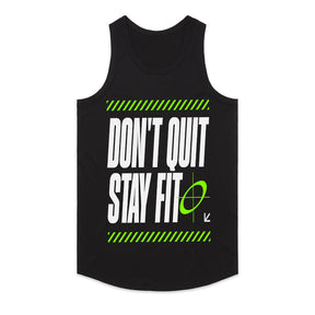 "Don't Quit Stay Fit Motivational Gym T-Shirt – Bold Fitness Apparel"
