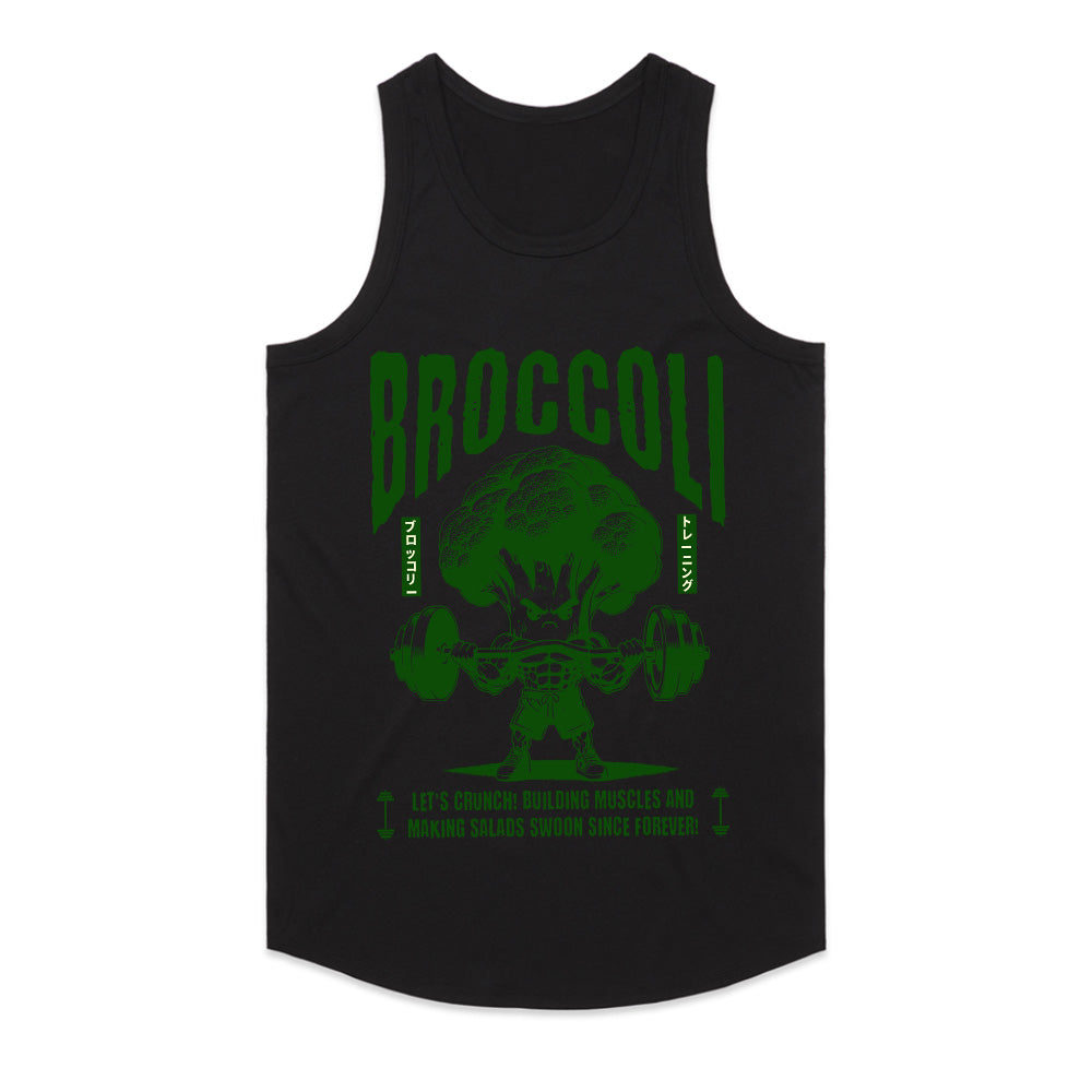 "Broccoli Gains" Funny Gym T-Shirt – Strong & Crunchy Workout Motivation