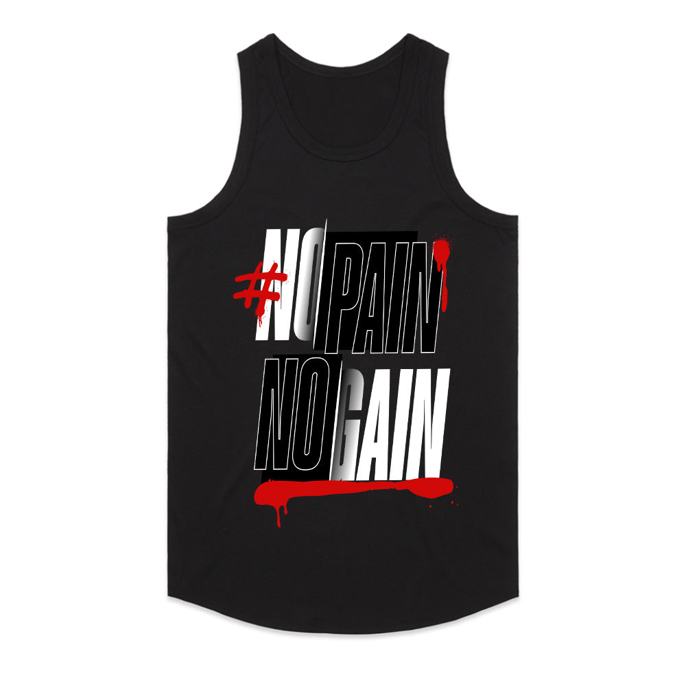 "#NoPainNoGain Hardcore Gym T-Shirt – Push Through the Struggle