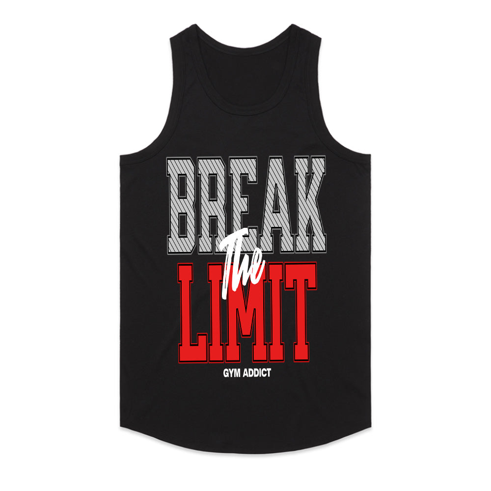 "Break the Limit" Gym Addict Motivational T-Shirt – Push Beyond Boundaries