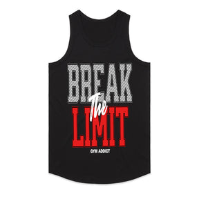 "Break the Limit" Gym Addict Motivational T-Shirt – Push Beyond Boundaries