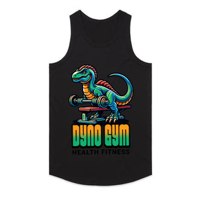 "Dyno Gym" Dinosaur Fitness T-Shirt – Fun & Motivational Workout Tee