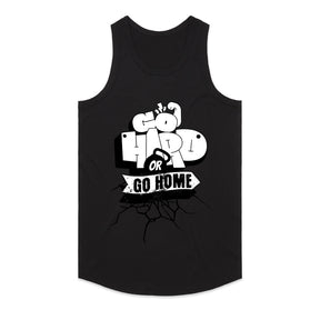"Go Hard or Go Home" Gym Motivation T-Shirt – Bold Workout Tee