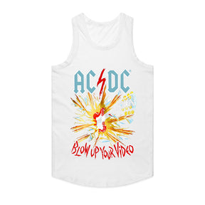 AC/DC "Blow Up Your Video" Explosive Rock Graphic T-Shirt
