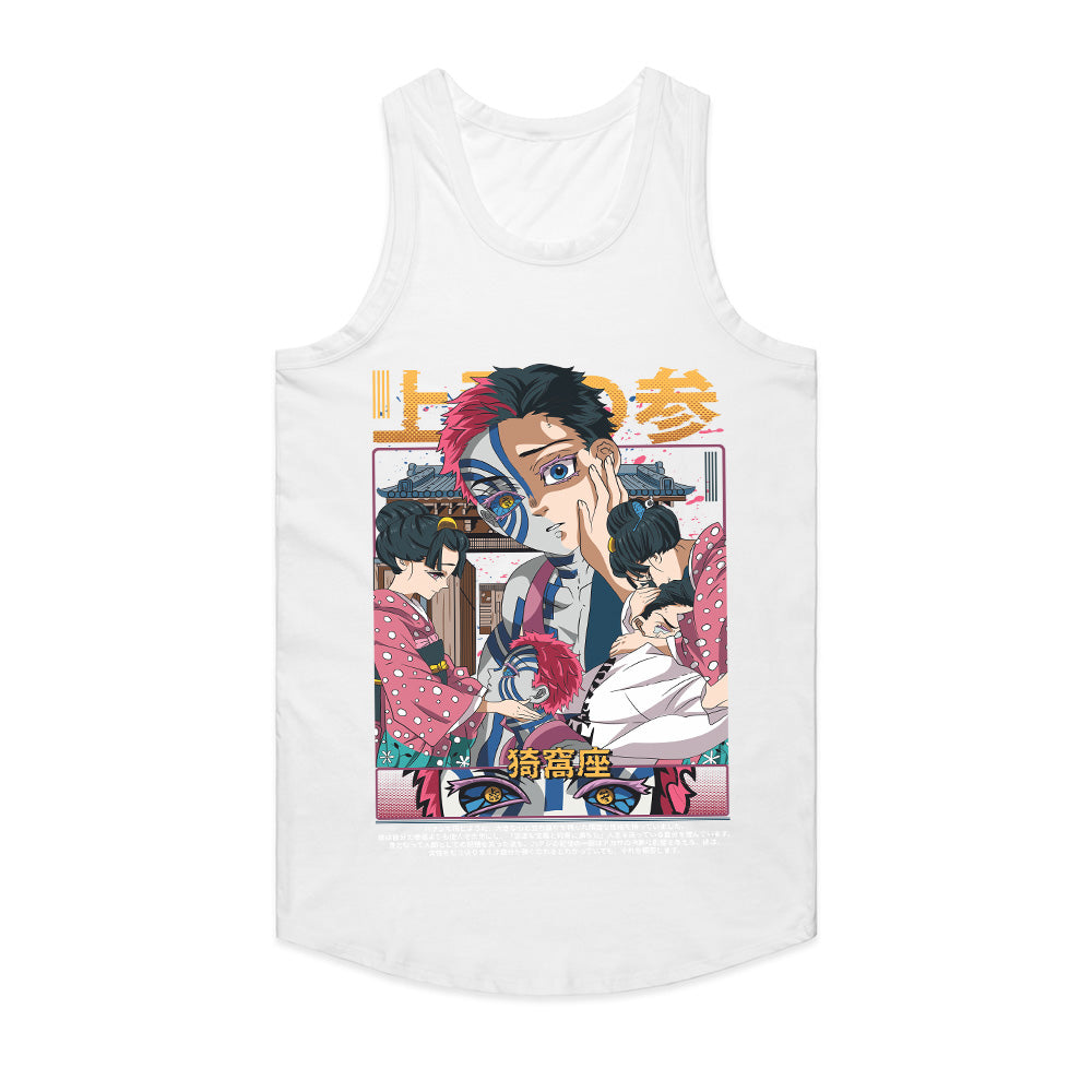 Demon Slayer Akaza T-Shirt – Stylish Upper Moon 3 Anime Graphic Tee