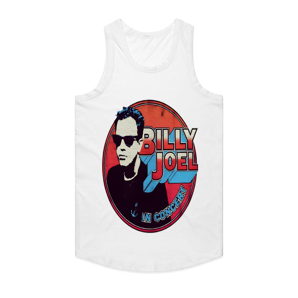 Billy Joel "In Concert" Retro 80s Style T-Shirt – Vintage Rock Tour Tee
