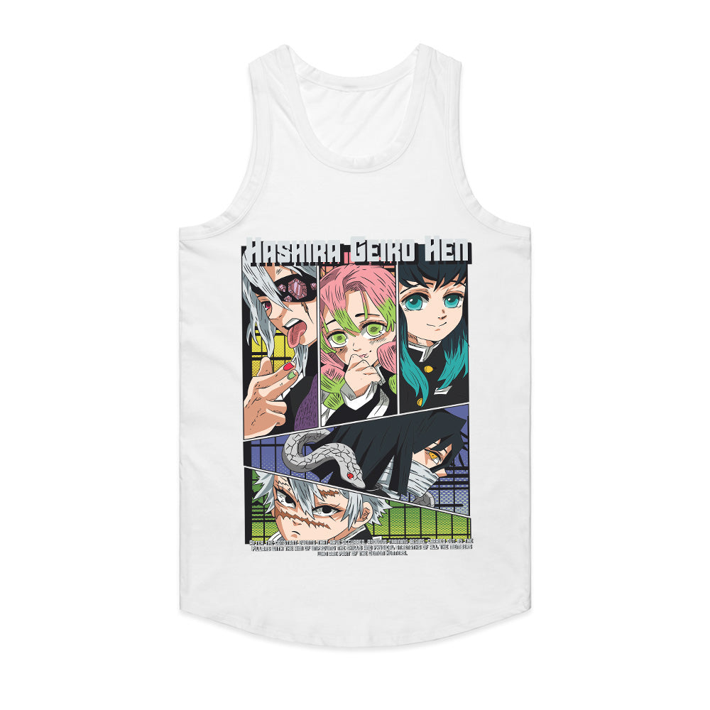 Demon Slayer: Hashira Training Arc T-Shirt – Elite Hashira Anime Graphic Tee