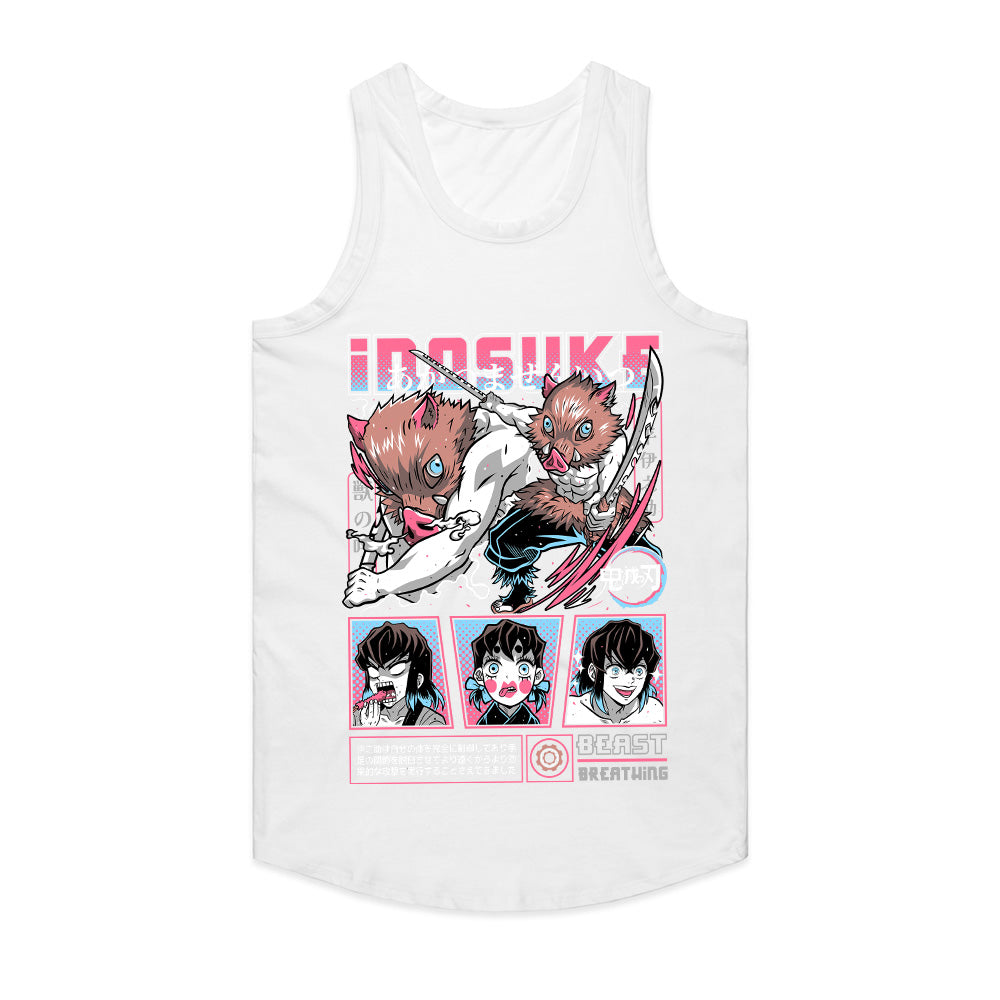 Demon Slayer Inosuke T-Shirt – Beast Breathing Anime Graphic Tee