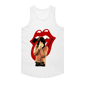 Rolling Stones Mick Jagger "Tongue & Lips" Vintage Rock T-Shirt
