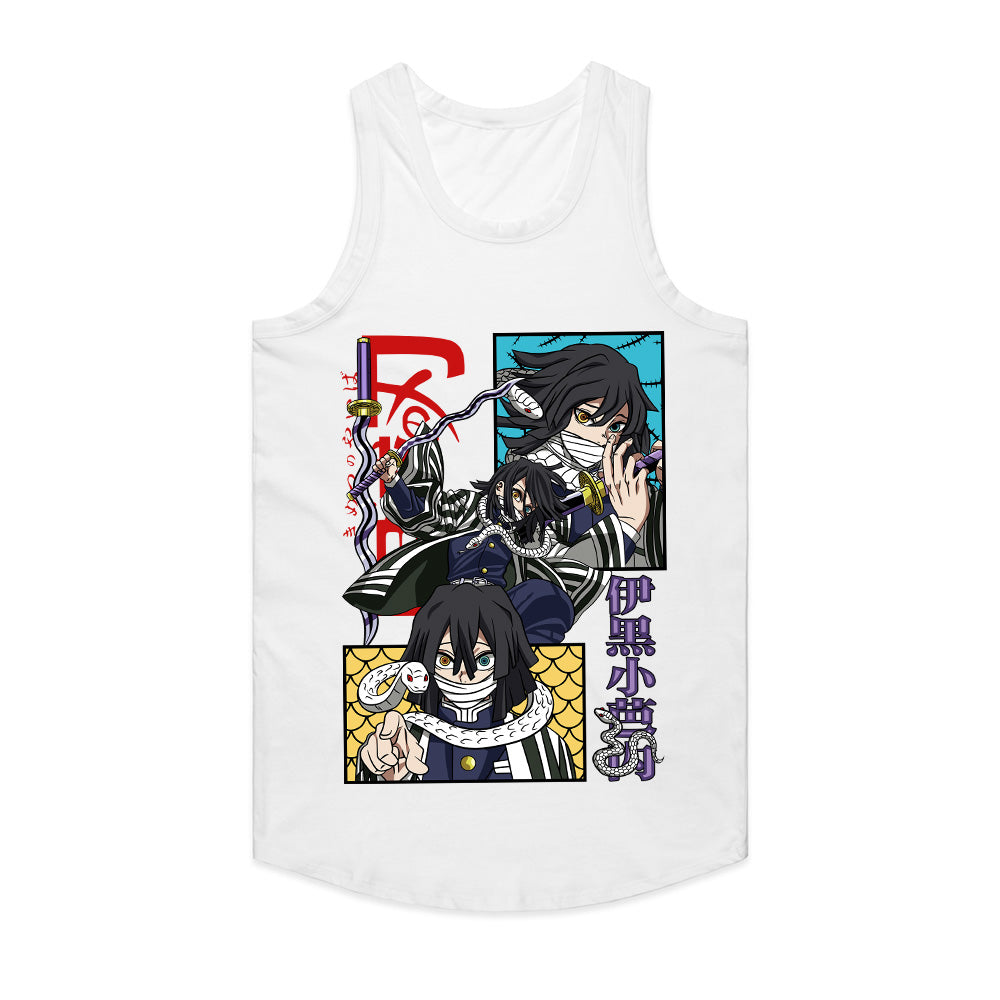 Demon Slayer Obanai Iguro T-Shirt – Serpent Hashira Warrior