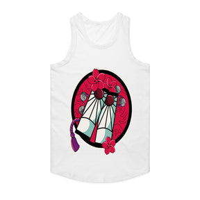 Elegant Demon Slayer Hanafuda Earring T-Shirt – Iconic Samurai-Inspired Aesthetic