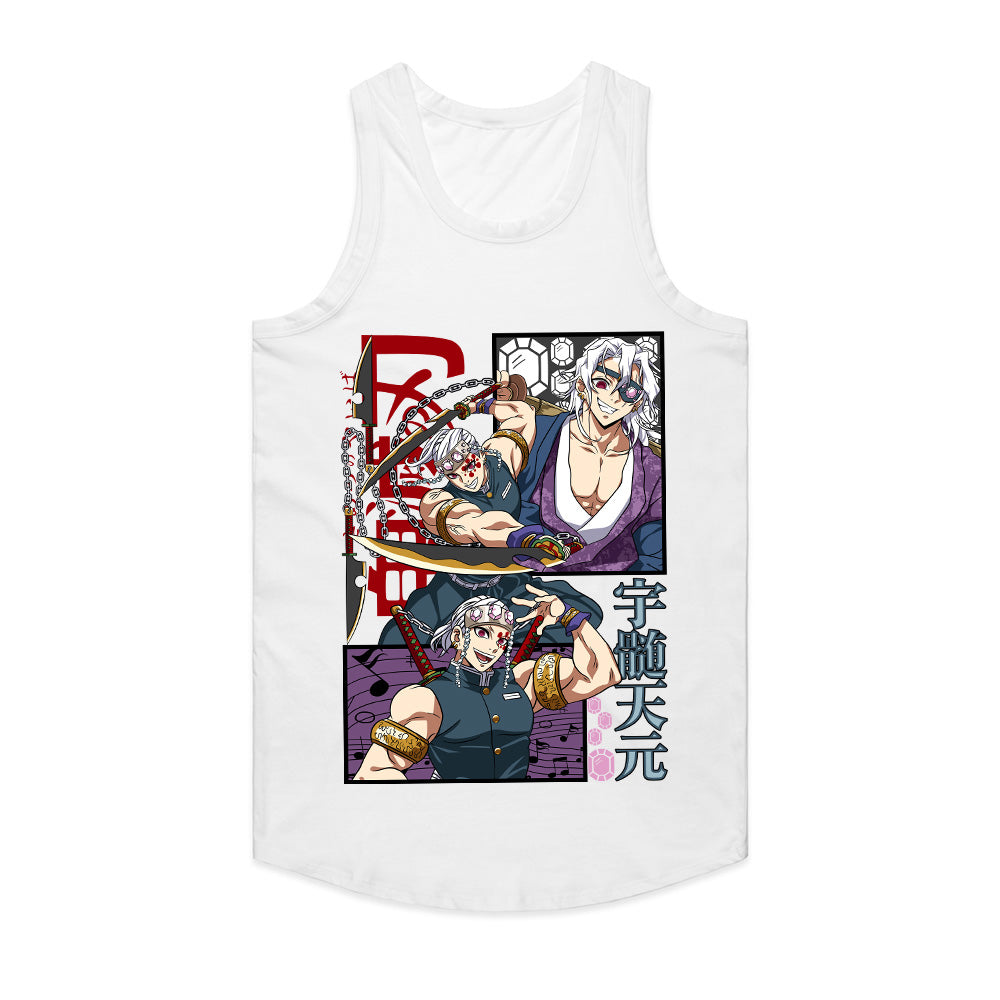 Tengen Uzui "Sound Hashira" T-Shirt – Demon Slayer Anime Aesthetic Tee