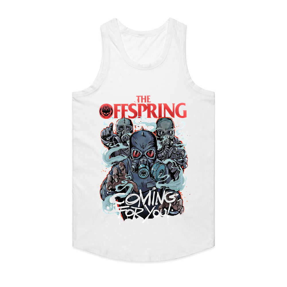 The Offspring "Coming for You" Gas Mask Soldiers Punk Rock T-Shirt