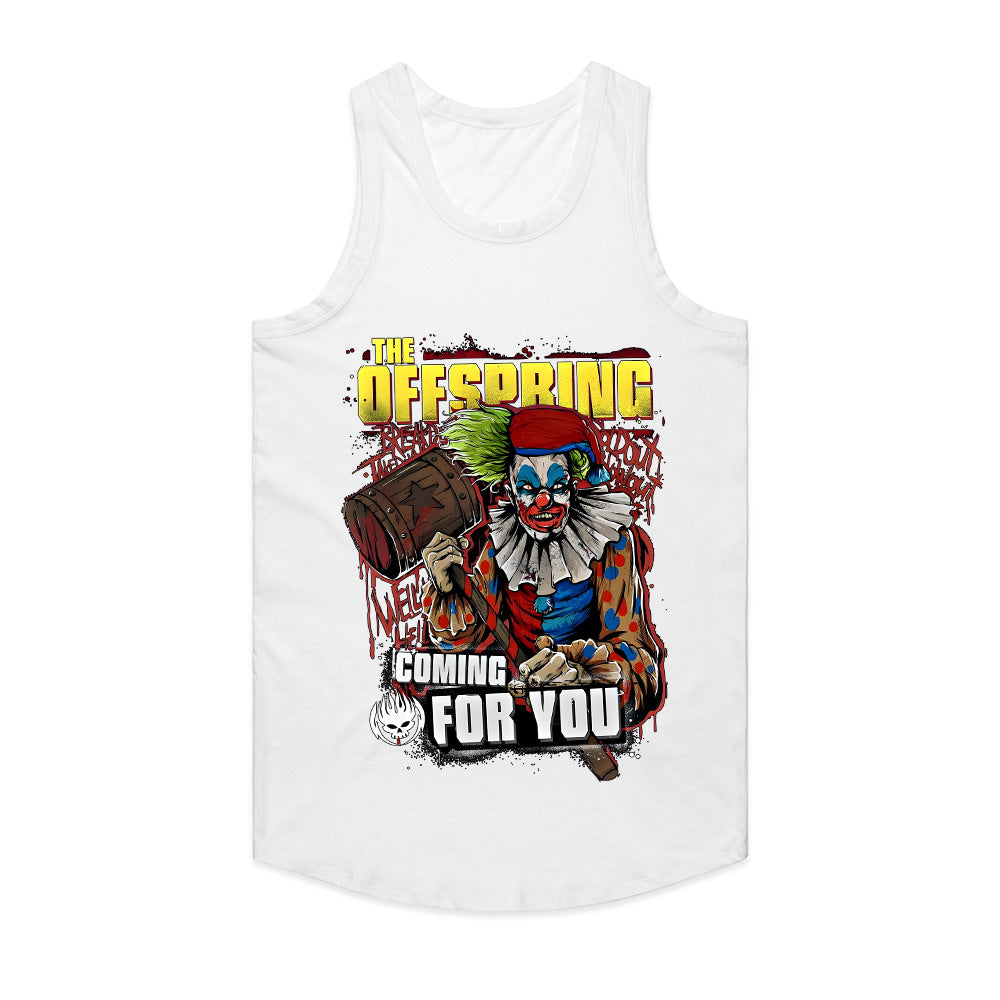 The Offspring "Coming for You" Creepy Clown Punk Rock T-Shirt