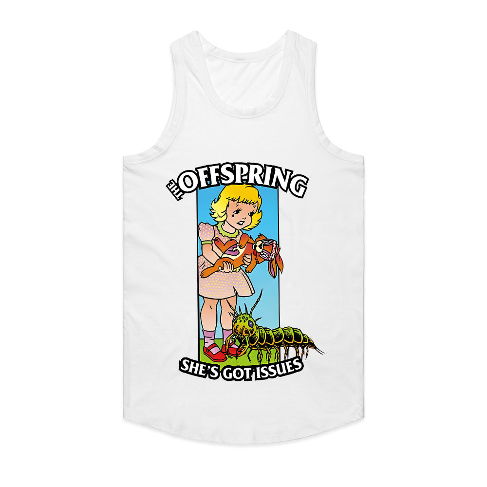 The Offspring "She's Got Issues" Retro Cartoon Punk Rock T-Shirt