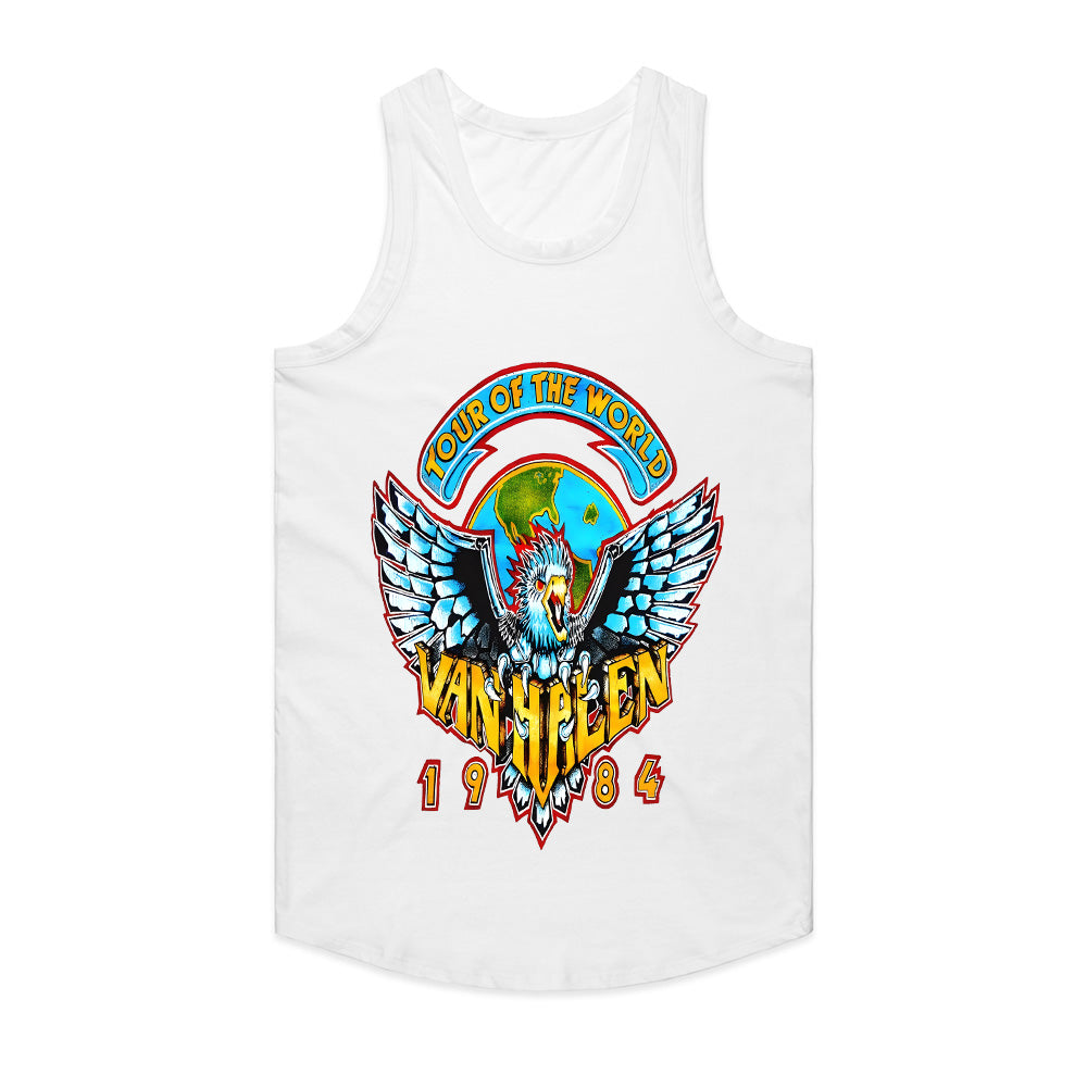 Van Halen "Tour of the World 1984" Vintage Rock T-Shirt