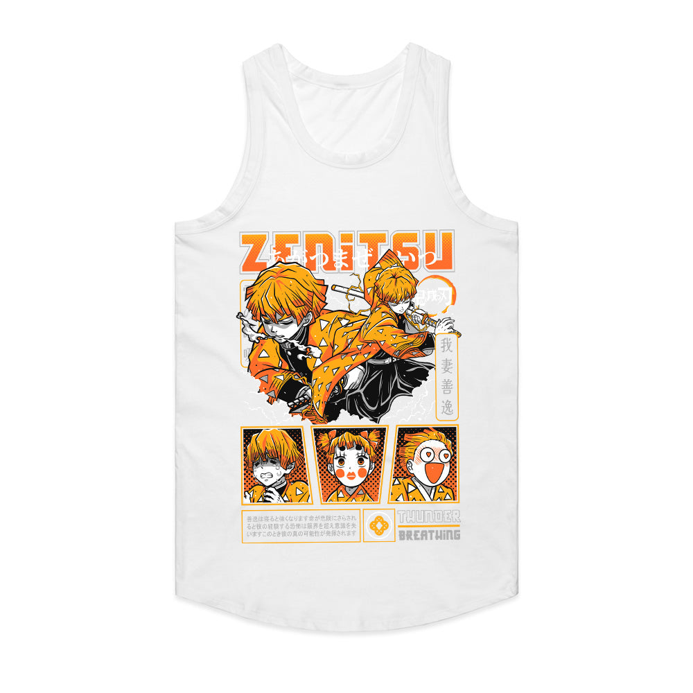Zenitsu Agatsuma Thunder Breathing T-Shirt – Electrifying Anime Manga Design
