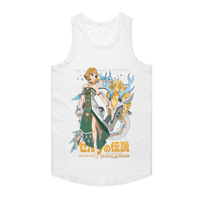 Zelda & Light Dragon Tears of the Kingdom T-Shirt – Epic Fantasy Design