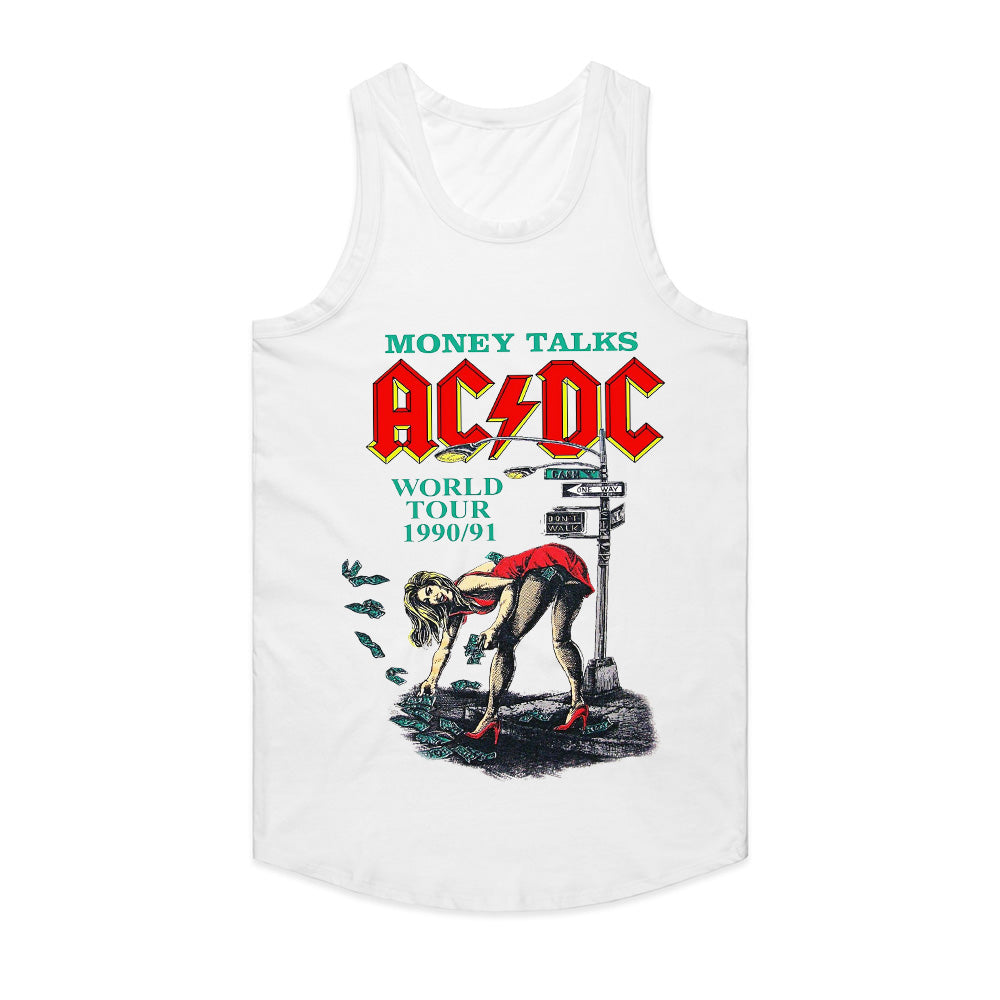 AC/DC "Money Talks" 1990/91 World Tour Vintage Graphic T-Shirt