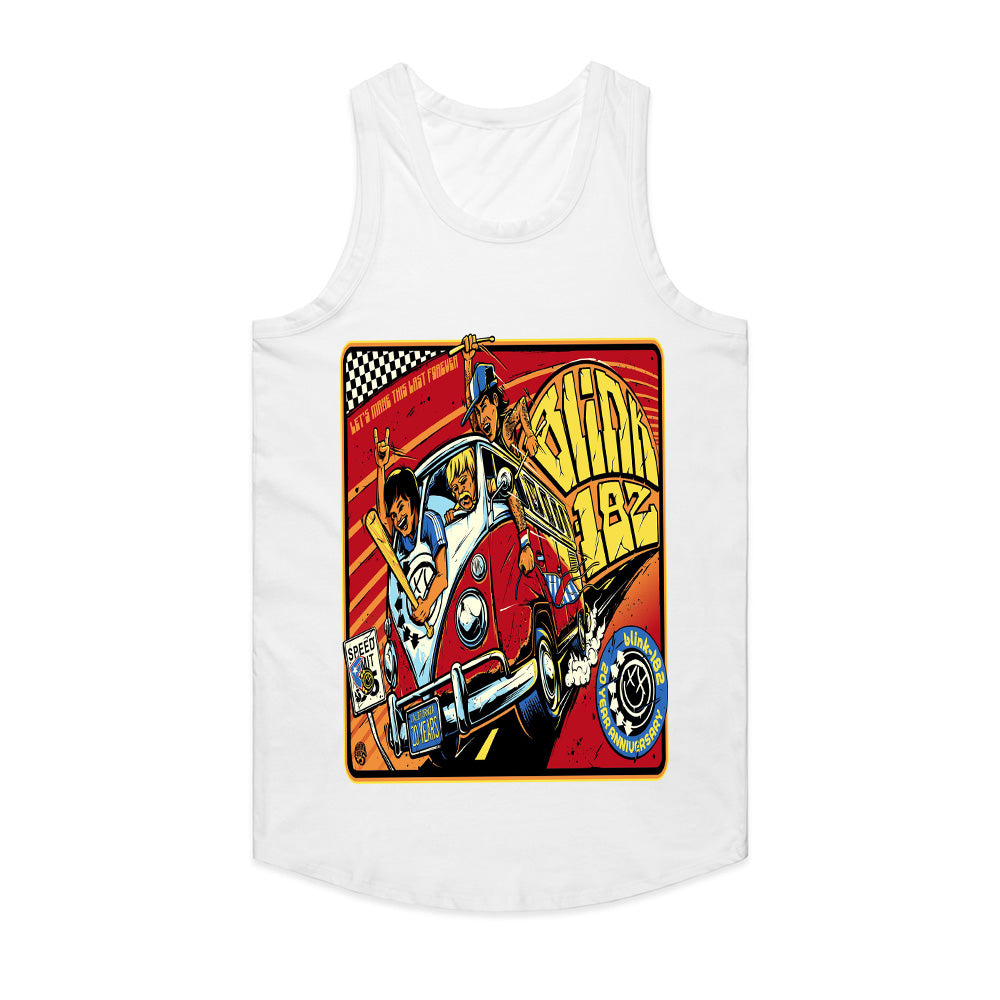 Blink-182 Road Trip T-Shirt – Retro Punk Rock Tour Tee