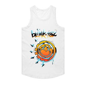 Blink-182 Retro Graffiti Style T-Shirt – Vibrant Logo Design
