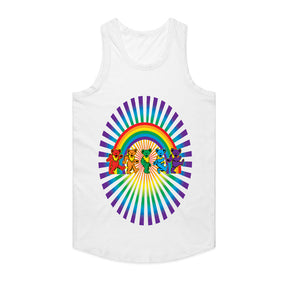 Grateful Dead Dancing Bears Rainbow Psychedelic T-Shirt