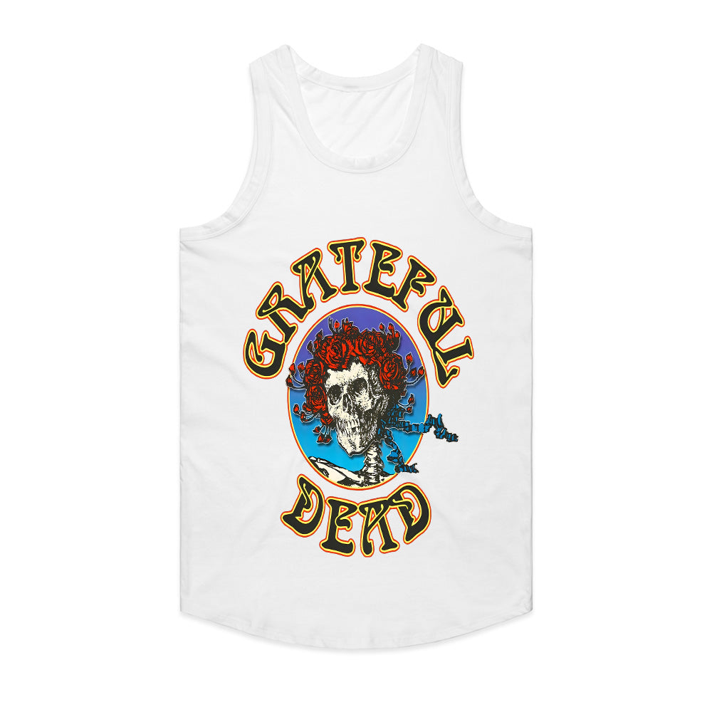 Grateful Dead "Skull & Roses" Classic Vintage Rock T-Shirt