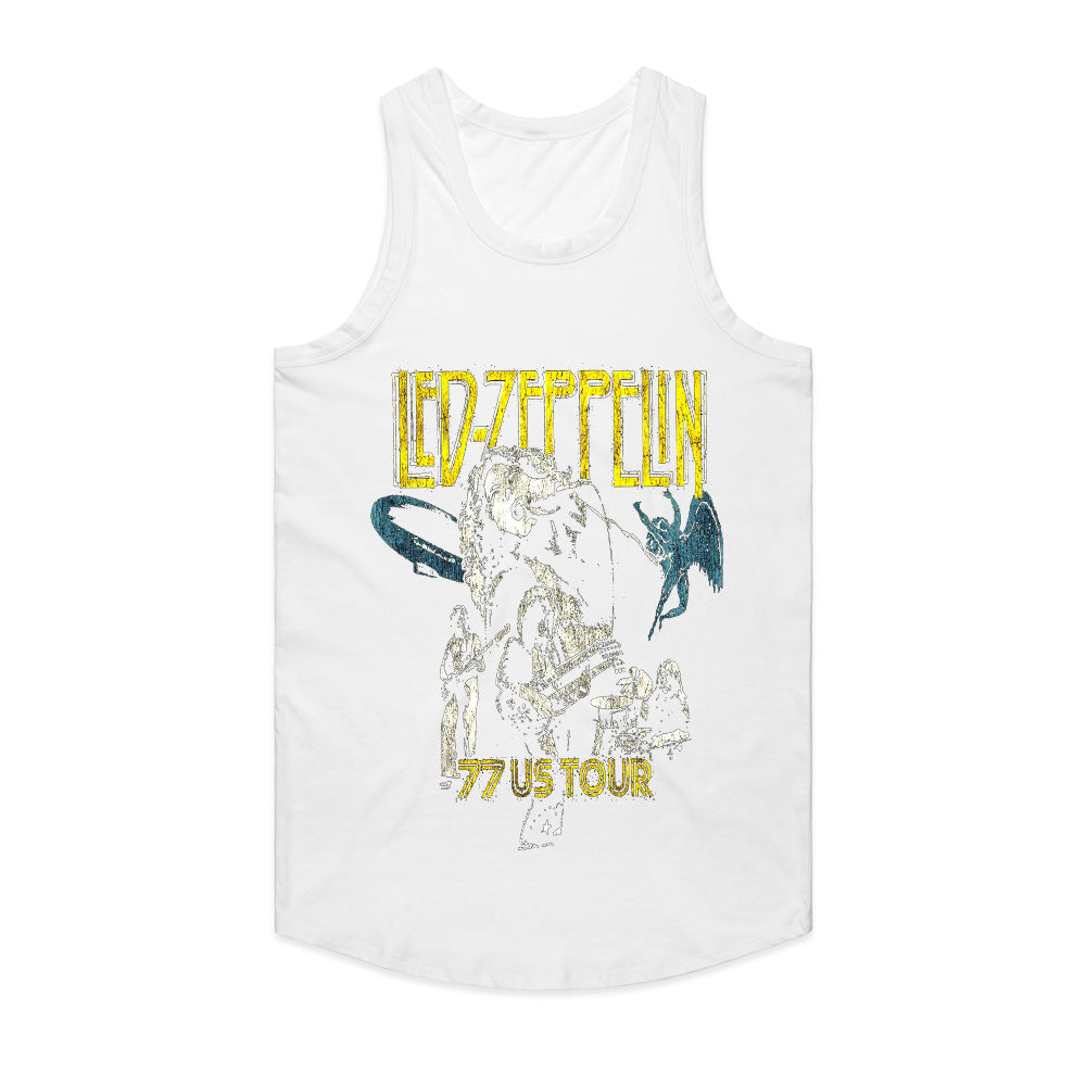 Led Zeppelin 1977 US Tour T-Shirt – Vintage Concert Tribute