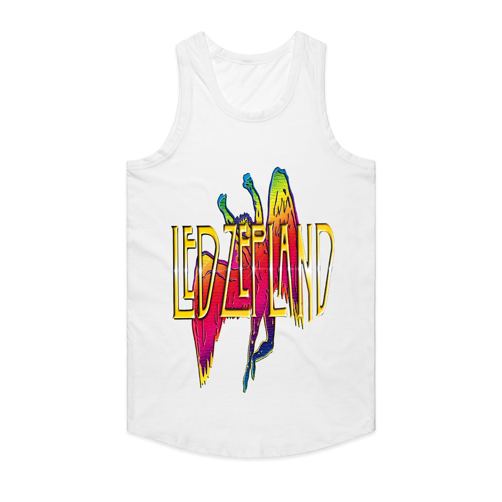 Led Zeppelin Psychedelic Art T-Shirt – Vibrant Retro Rock Design