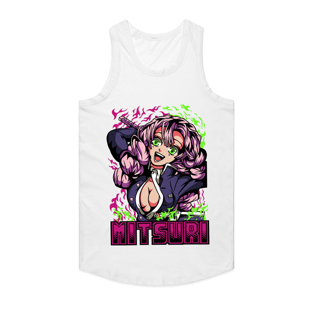 Mitsuri Kanroji "Flames of Love" T-Shirt – Bold Demon Slayer Streetwear