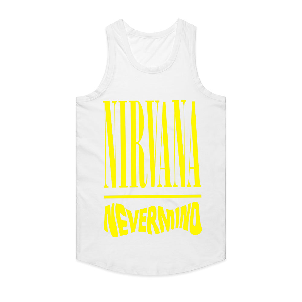 Nirvana "Nevermind" Minimalist Logo T-Shirt – Classic Grunge Tribute