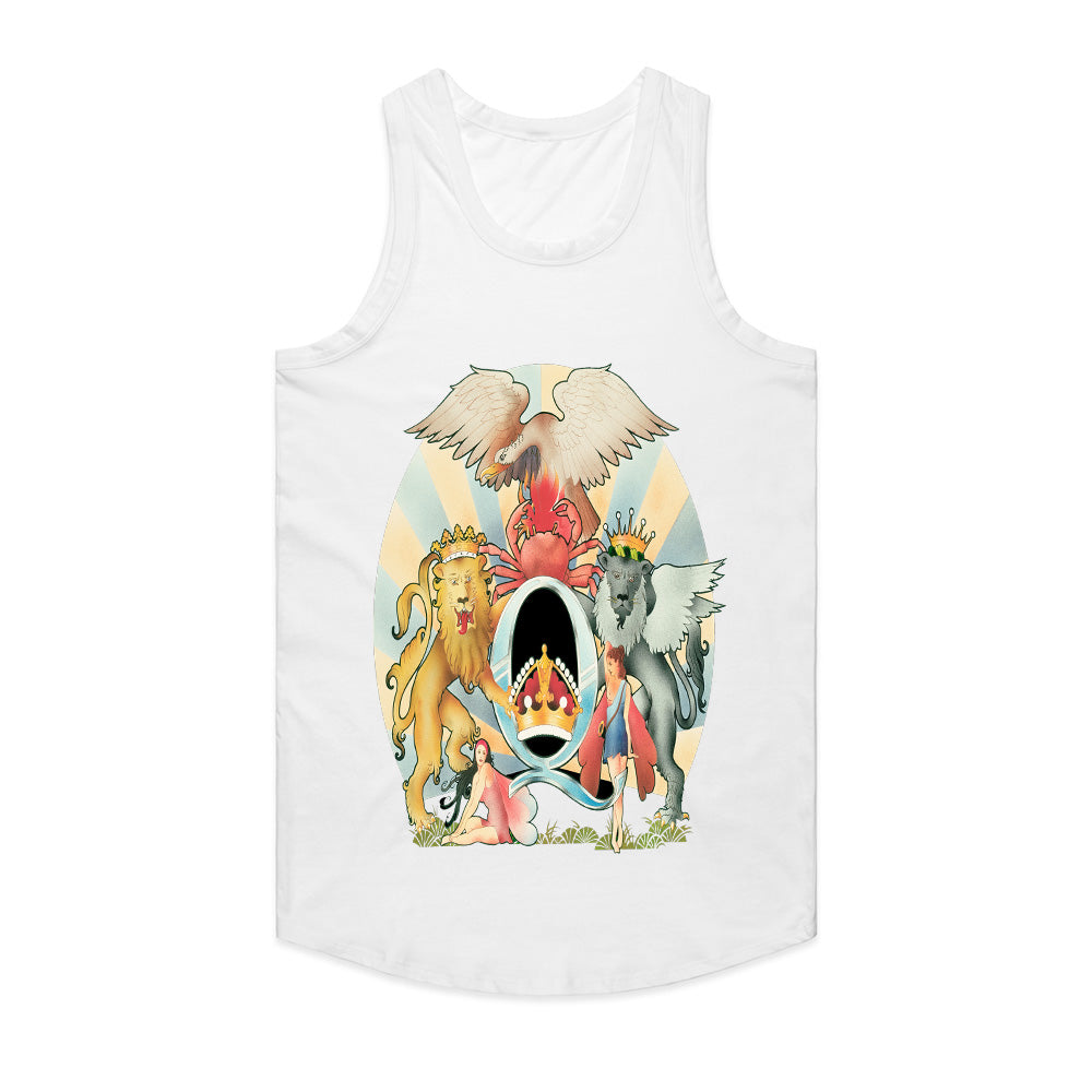 Queen "A Day at the Races" Album Art T-Shirt – Classic Rock Masterpiece