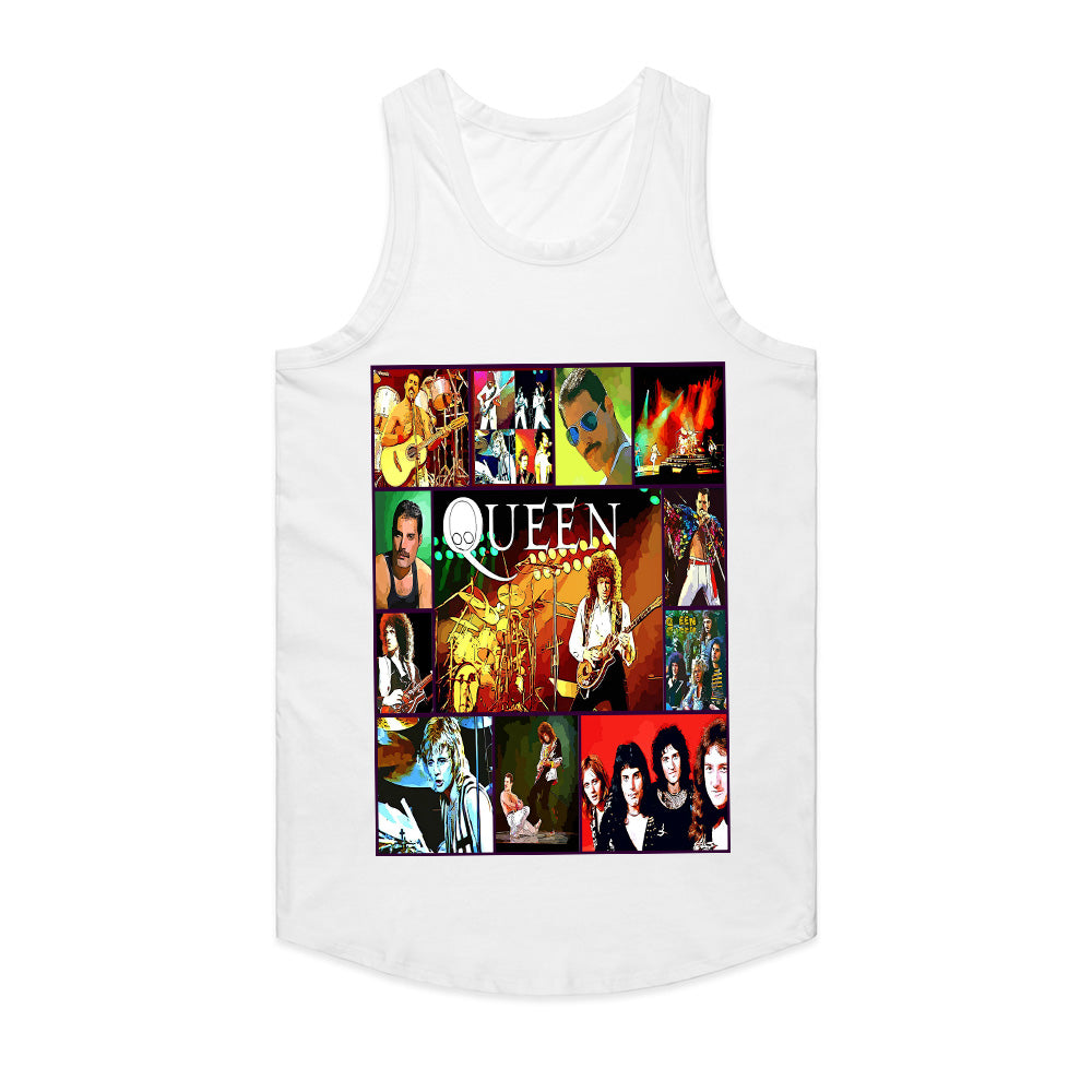 Queen Multi-Image Collage T-Shirt – Ultimate Rock Legends Tribute