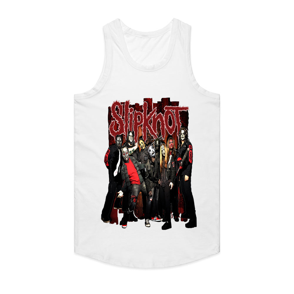 Slipknot Full Band Group Photo T-Shirt – Heavy Metal Legends