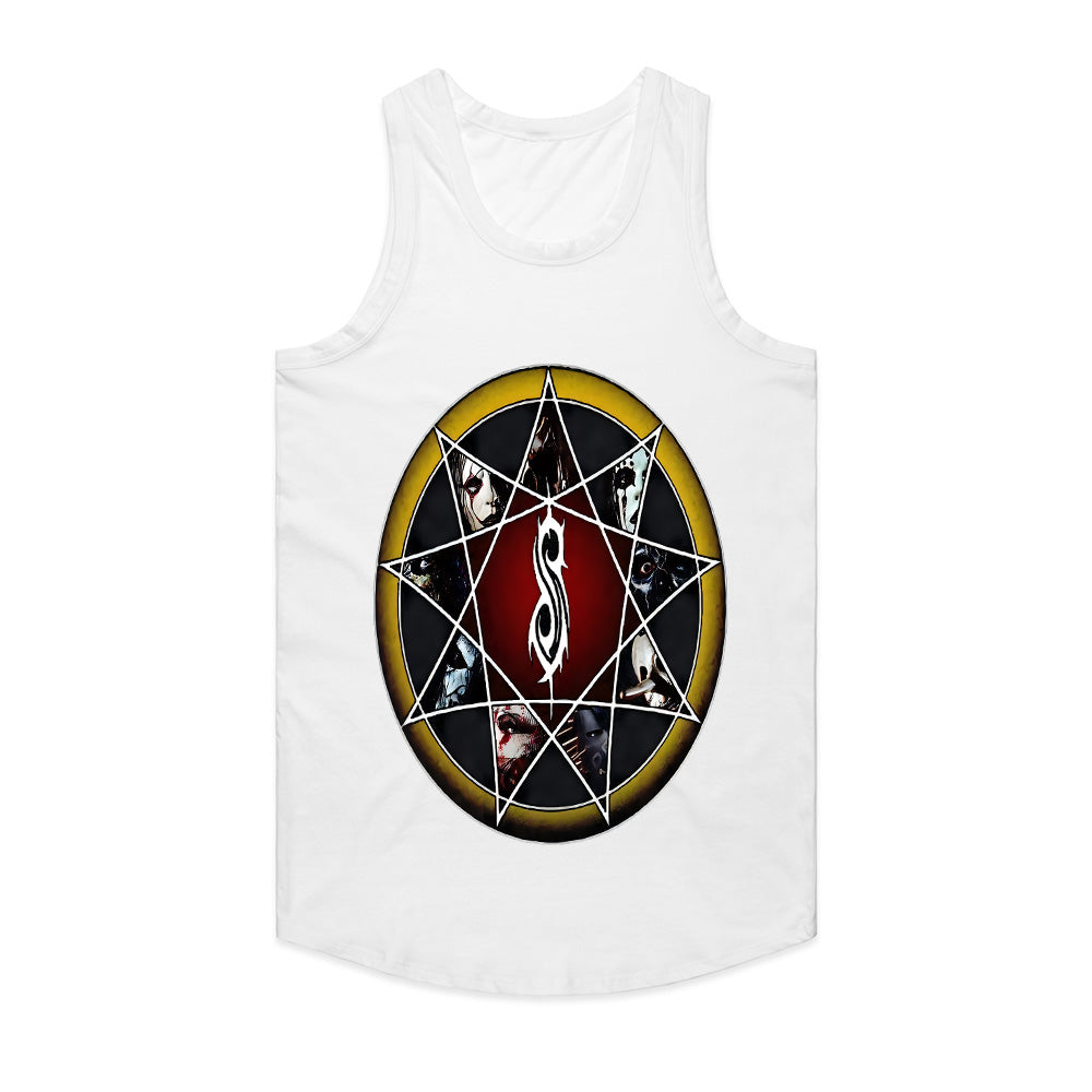 Slipknot Band Members Heptagram Sigil T-Shirt – Iconic Metal Design