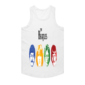 The Beatles "Color Pop Faces" T-Shirt – Retro Psychedelic Rock Tribute