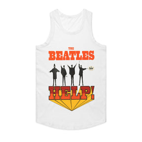 The Beatles "HELP!" Vintage Movie Poster T-Shirt – Classic Rock Tribute Tee