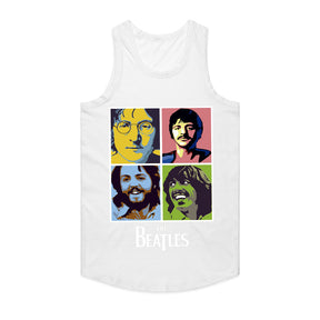 The Beatles "Pop Art Portraits" T-Shirt – Vibrant Retro Rock Tribute Tee