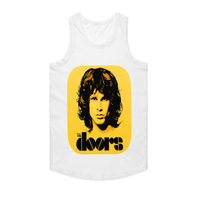 The Doors Retro Jim Morrison Black & Yellow T-Shirt – Vintage Rock Style