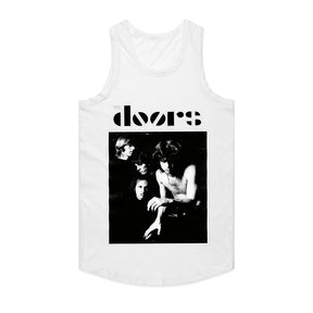 The Doors Classic Black & White Band Photo T-Shirt – Vintage Rock Tribute