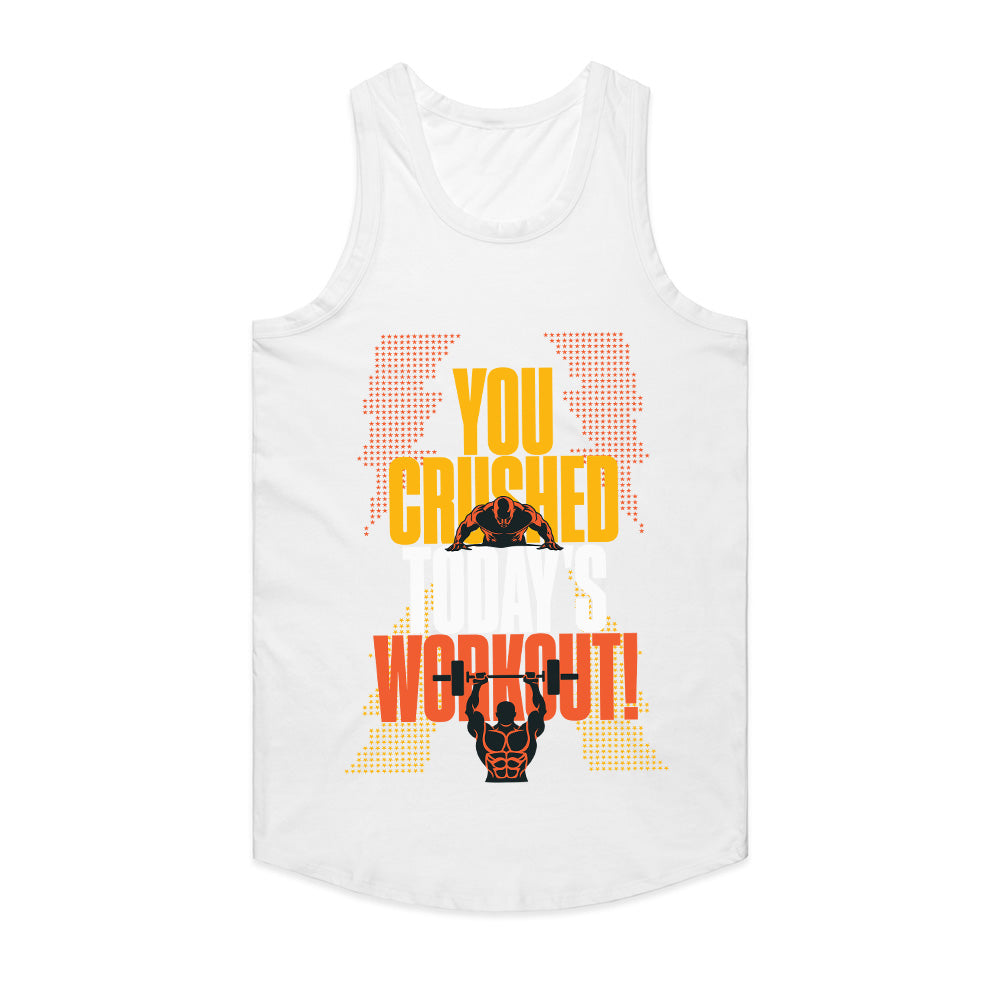 You Crushed Today’s Workout – Motivational Gym T-Shirt | Fitness & Strength Tee
