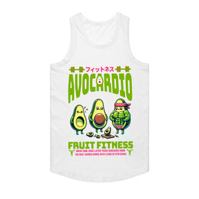 "Avocardio Fruit Fitness" Funny Gym T-Shirt – Sweat Now, Guac Later!