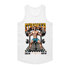"Stronger Every Day" Gym T-Shirt – Hardcore Fitness & Bodybuilding Motivational Tee