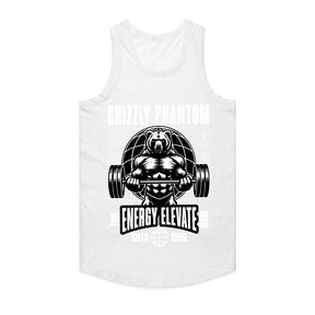 "Grizzly Phantom" Powerlifting Bear Gym T-Shirt – Strength & Elevation