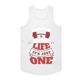 "CrossFit – Enjoy Life, It's Just One" Motivational Workout T-Shirt