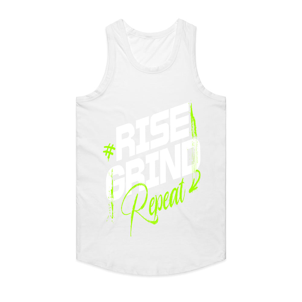 "Rise Grind Repeat" Motivational Workout T-Shirt