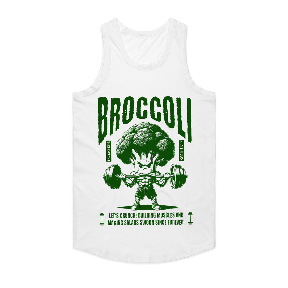 "Broccoli Gains" Funny Gym T-Shirt – Strong & Crunchy Workout Motivation