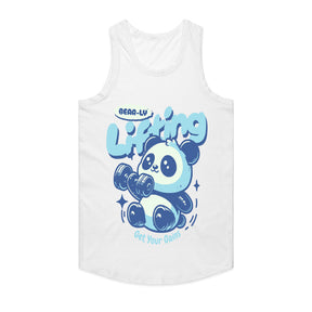 "Bear-ly Lifting" Cute Panda Gym T-Shirt – Get Your Gains!